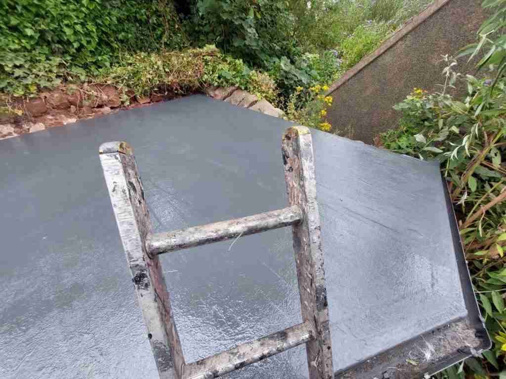 Repaired Flat Roof