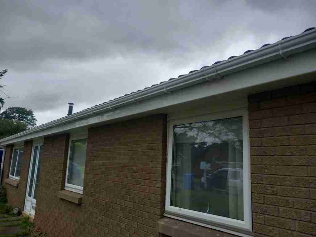 Completed New Guttering