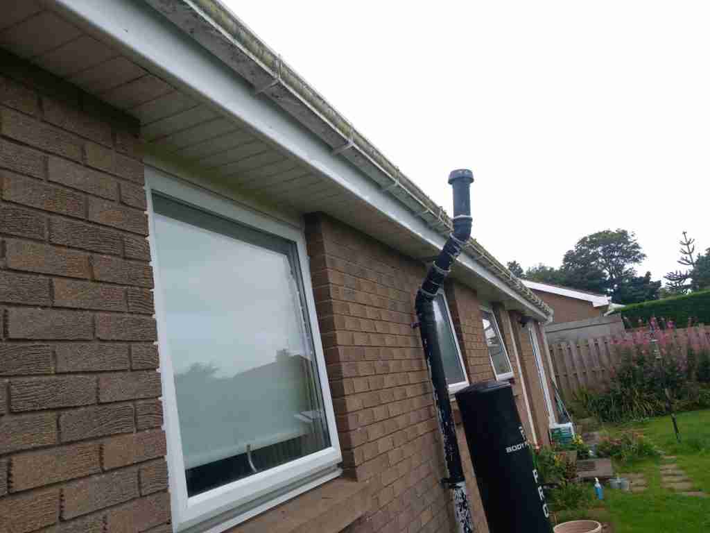Old guttering