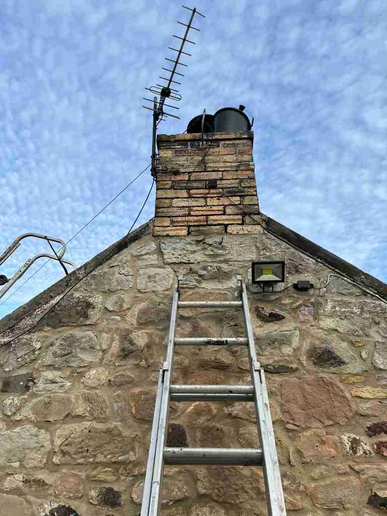 Damaged Chimney